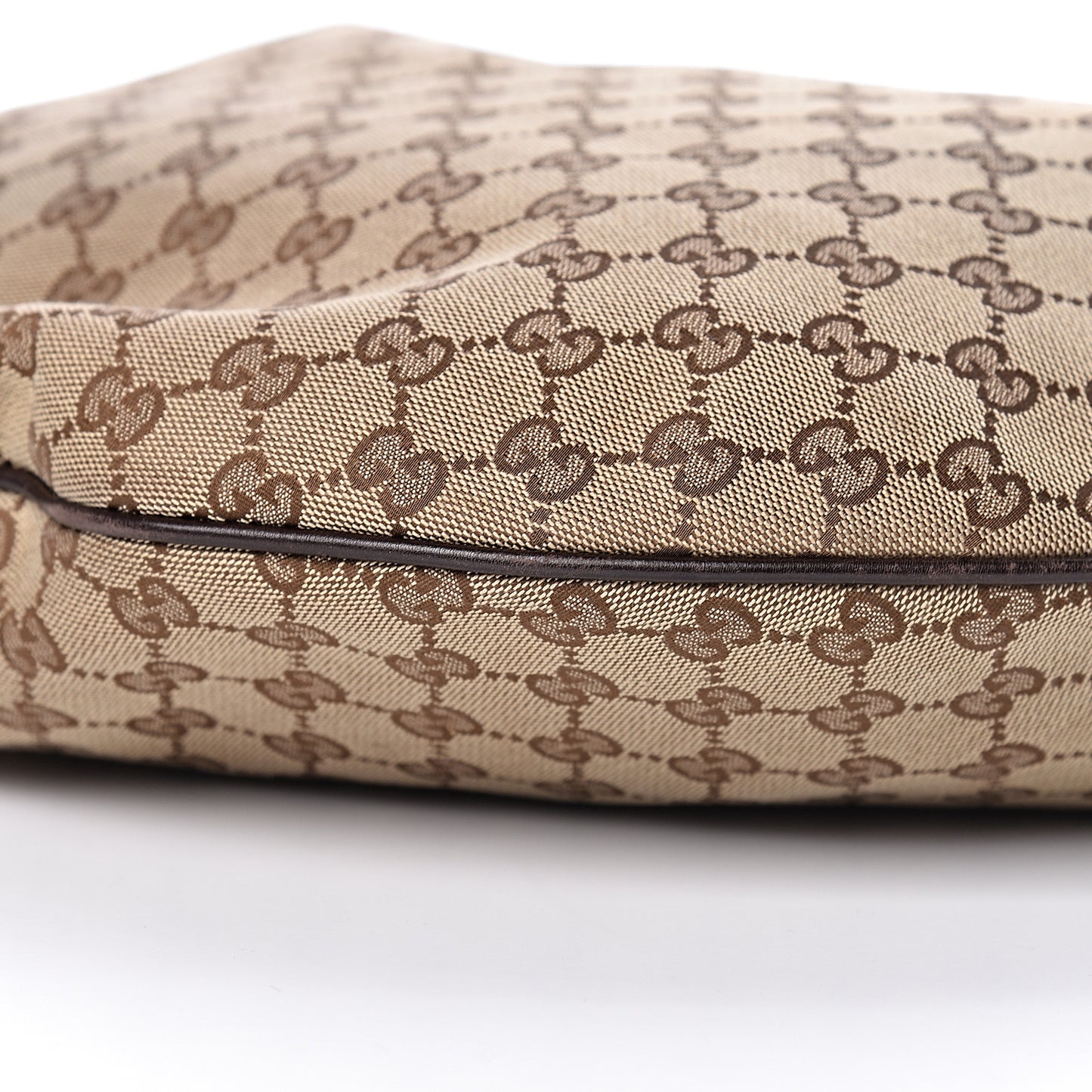 Monogram Large Wave Hobo Dark Brown