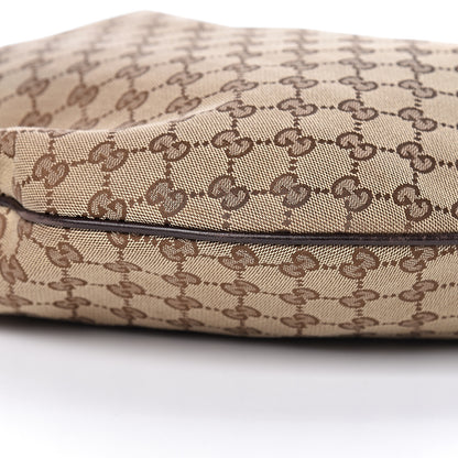 Gucci Monogram Large Wave Hobo Dark Brown 10 of 12
