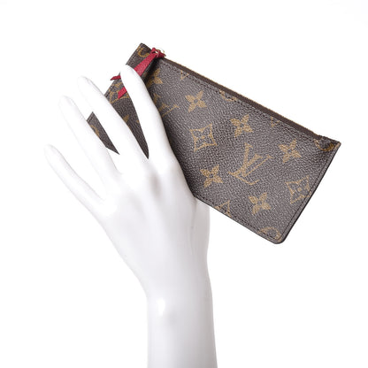 Louis Vuitton Monogram Josephine Wallet Zippered Insert Fuchsia 2 of 6