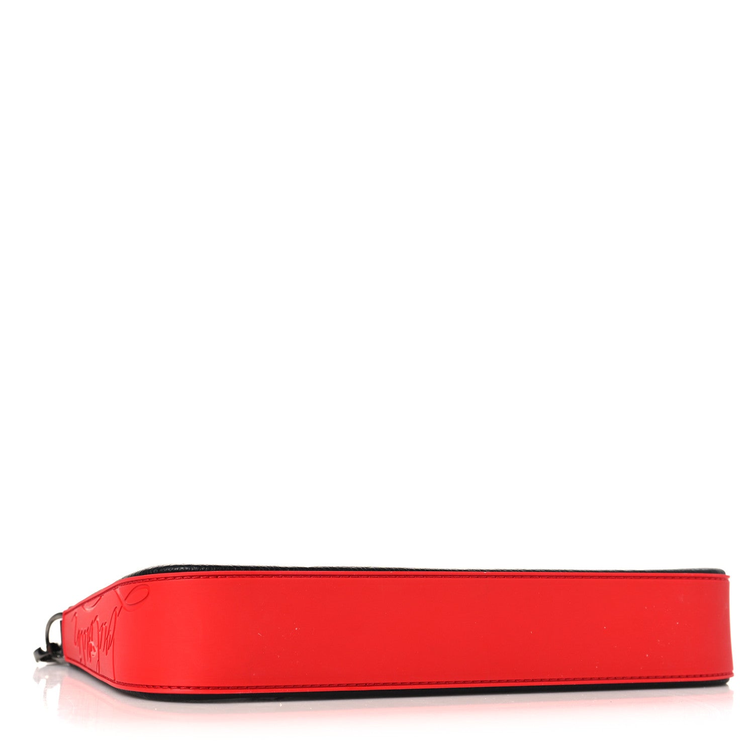 Christian Louboutin Calfskin Empire Loubinthesky Loubila Chain Clutch Black 4 of 9
