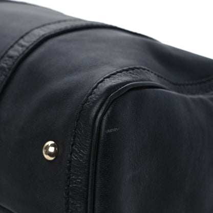 Gucci Calfskin Microguccissima Trim Medium Boston Black 12 of 14