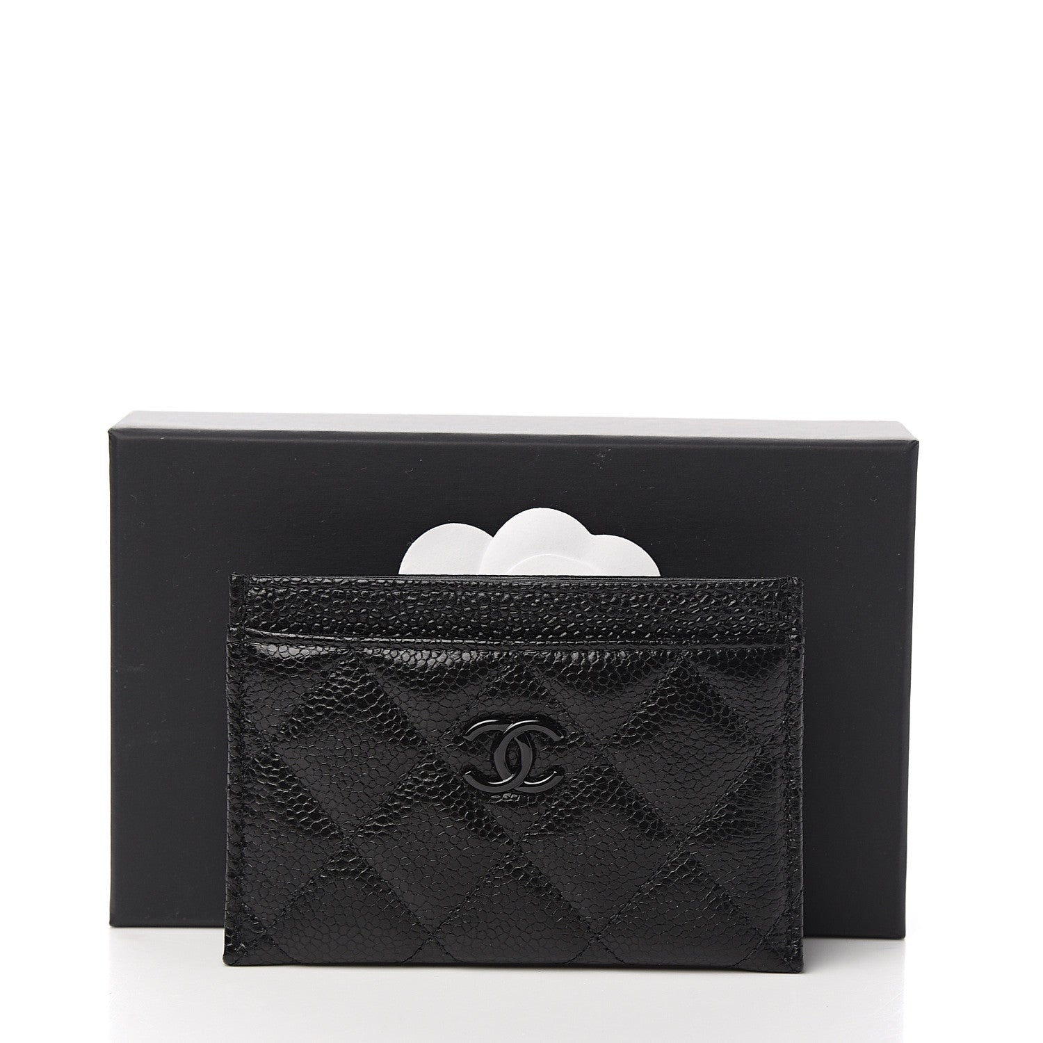 Chanel Caviar Quilted Incognito Card Holder Black 8 of 8