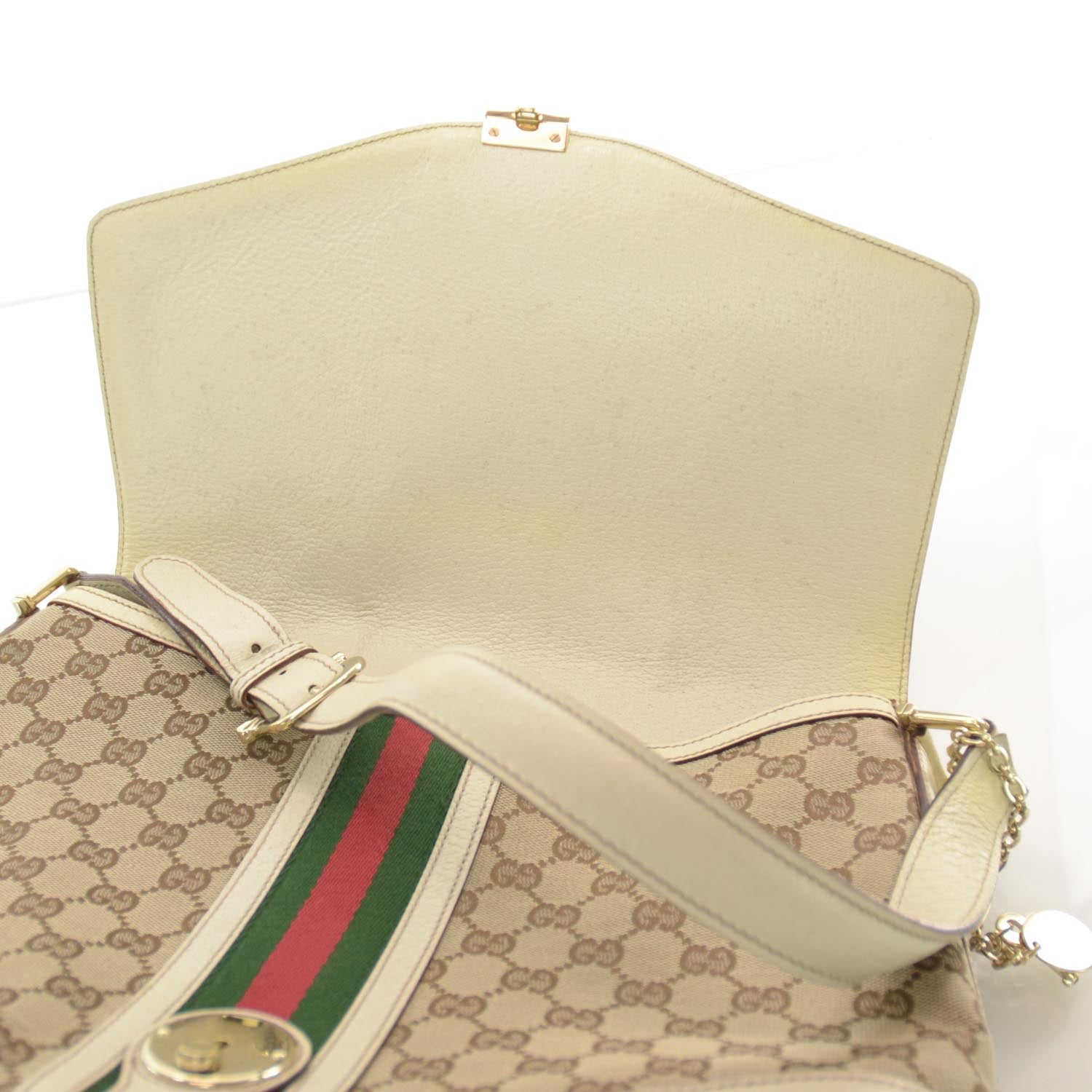 Gucci Monogram Large Treasure Flap 9 of 11