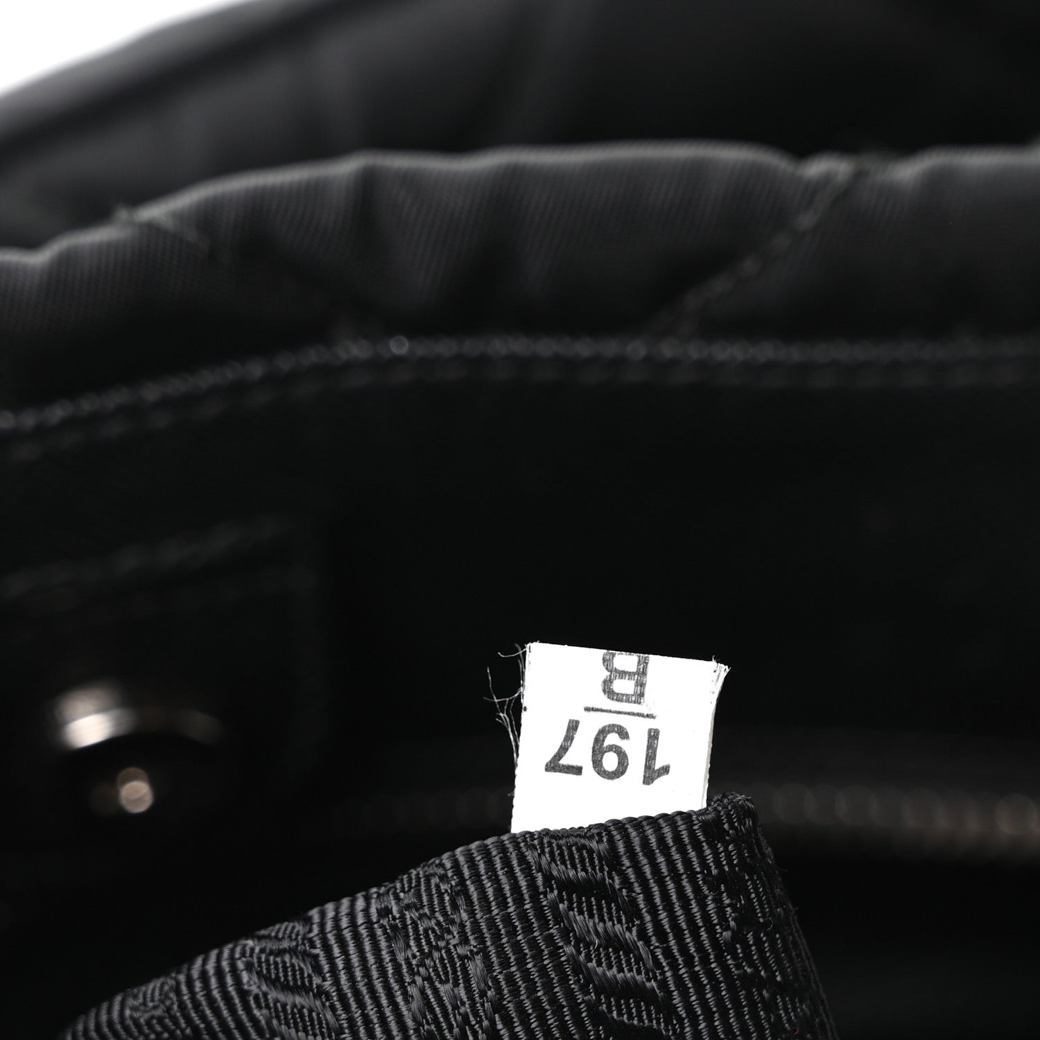Prada Nylon Tessuto Impuntu Quilted Tote Black 8 of 11