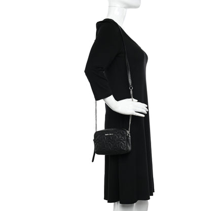 Jimmy Choo Calfskin Star Haya Camera Bag Black 2 of 9