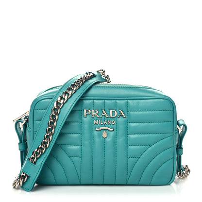 Prada Soft Calfskin Diagramme Camera Bag Giada 1 of 10