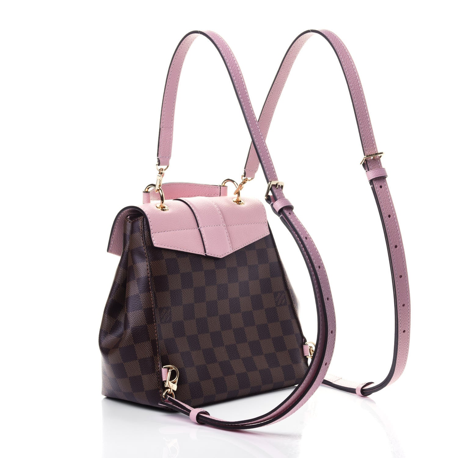 Louis Vuitton Damier Ebene Clapton Backpack Magnolia 2 of 4