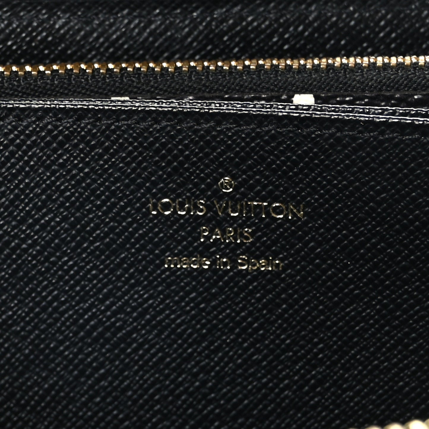 Monogram Giant Jungle Zippy Wallet Black