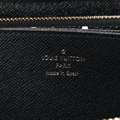 Louis Vuitton Monogram Giant Jungle Zippy Wallet Black 6 of 8