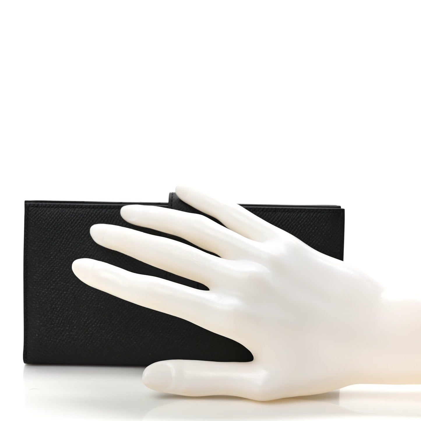 Epsom Monochrome Bearn Gusset Wallet Black