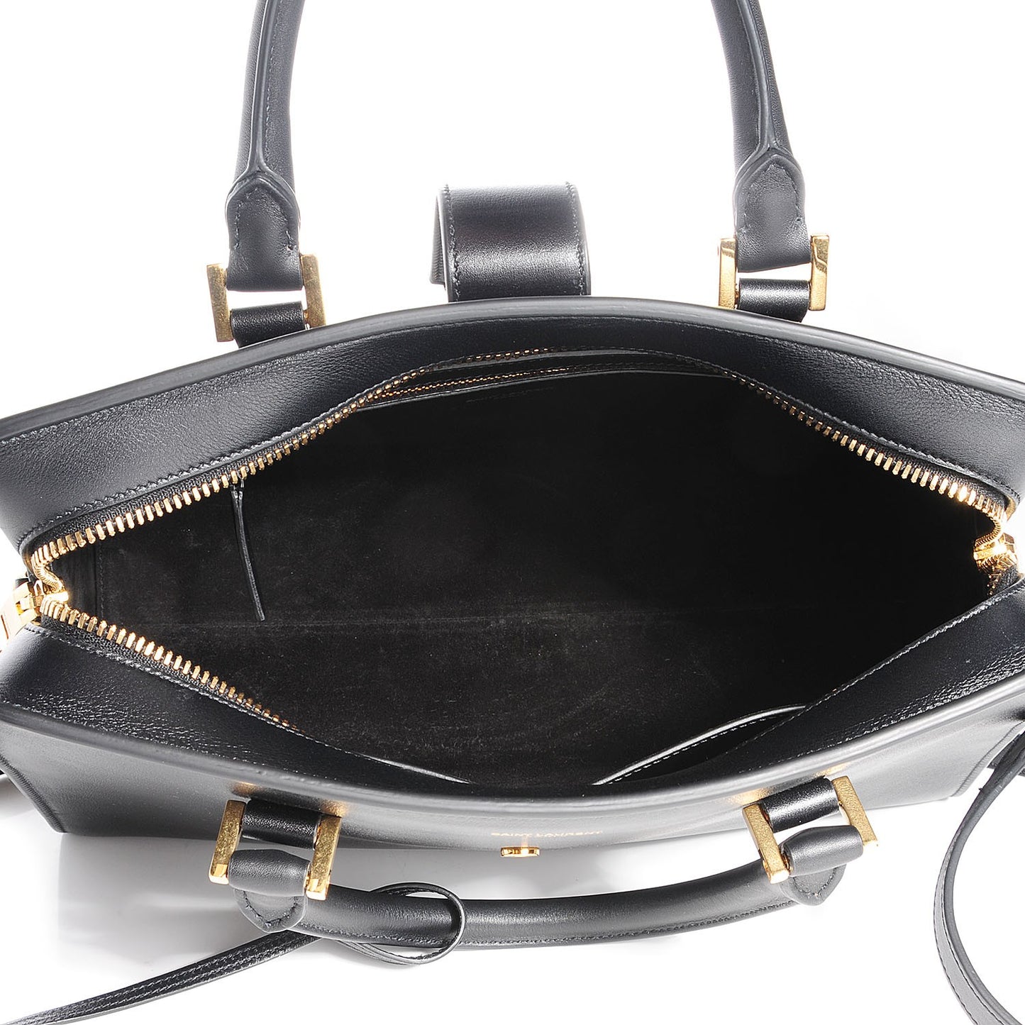 Calfskin Small Cabas Monogram Black