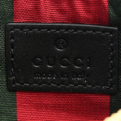 Gucci GG Supreme Monogram Selleria Key Case Beige Black 6 of 8