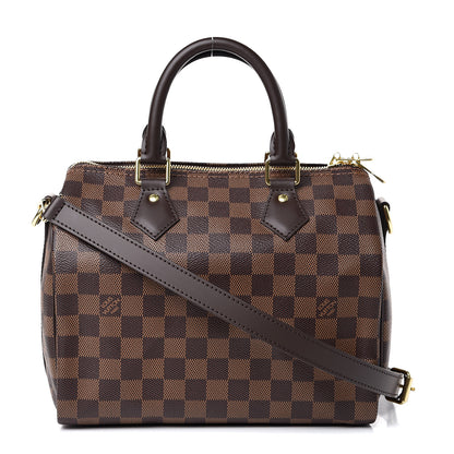 Louis Vuitton Damier Ebene Speedy Bandouliere 25 1 of 10