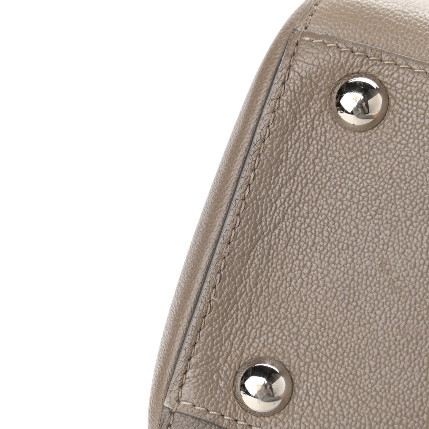 Calfskin Mini Brillant East West Satchel Tourterelle