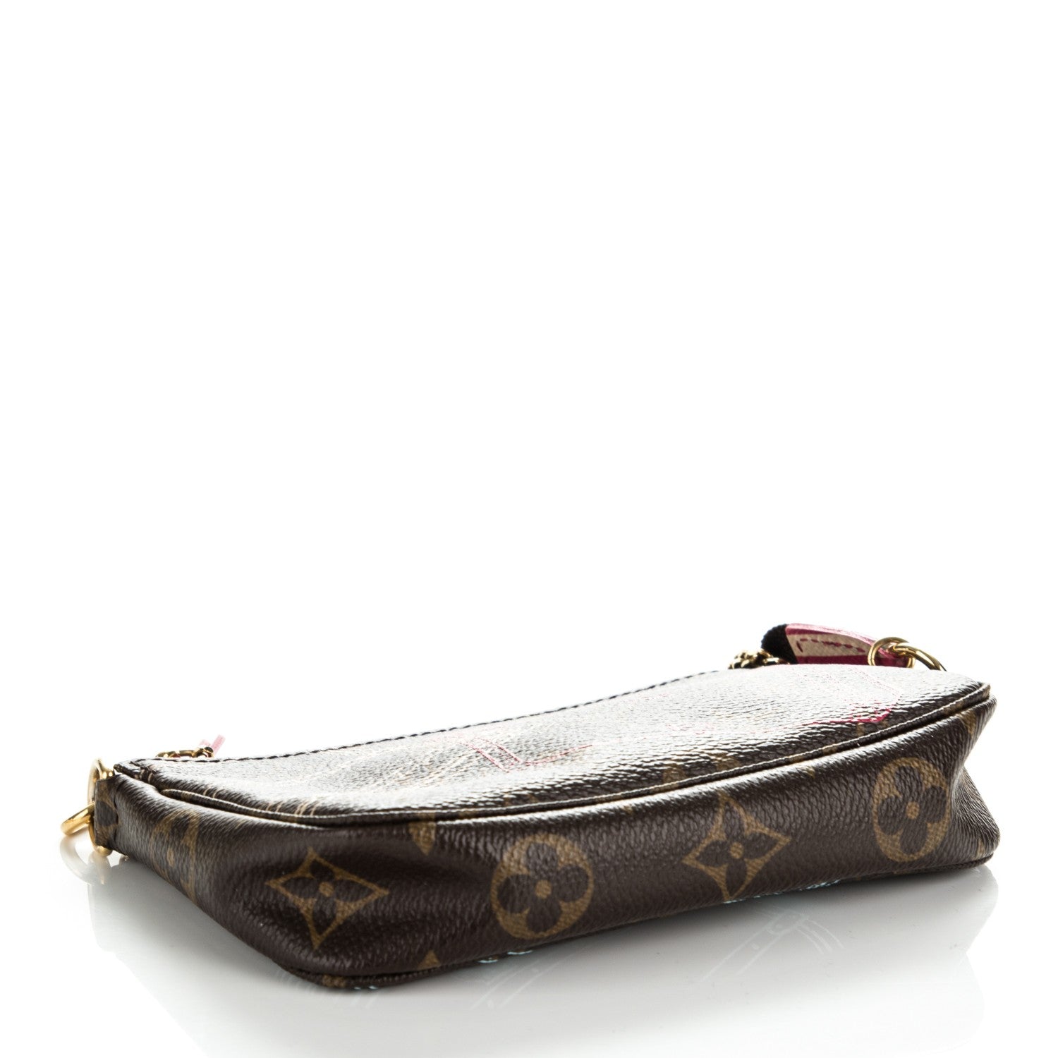 Louis Vuitton Monogram 2014 Christmas Animation Mini Pochette Accessories 5 of 7