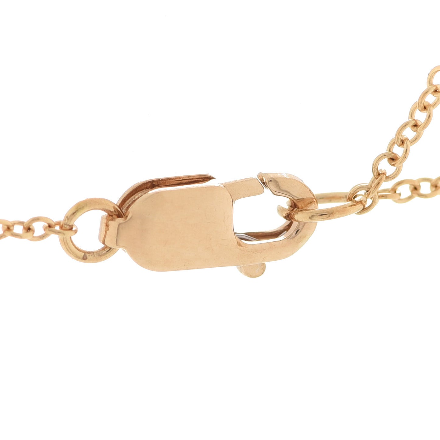 18K Yellow Gold Interlocking Atlas Open Pendant Necklace