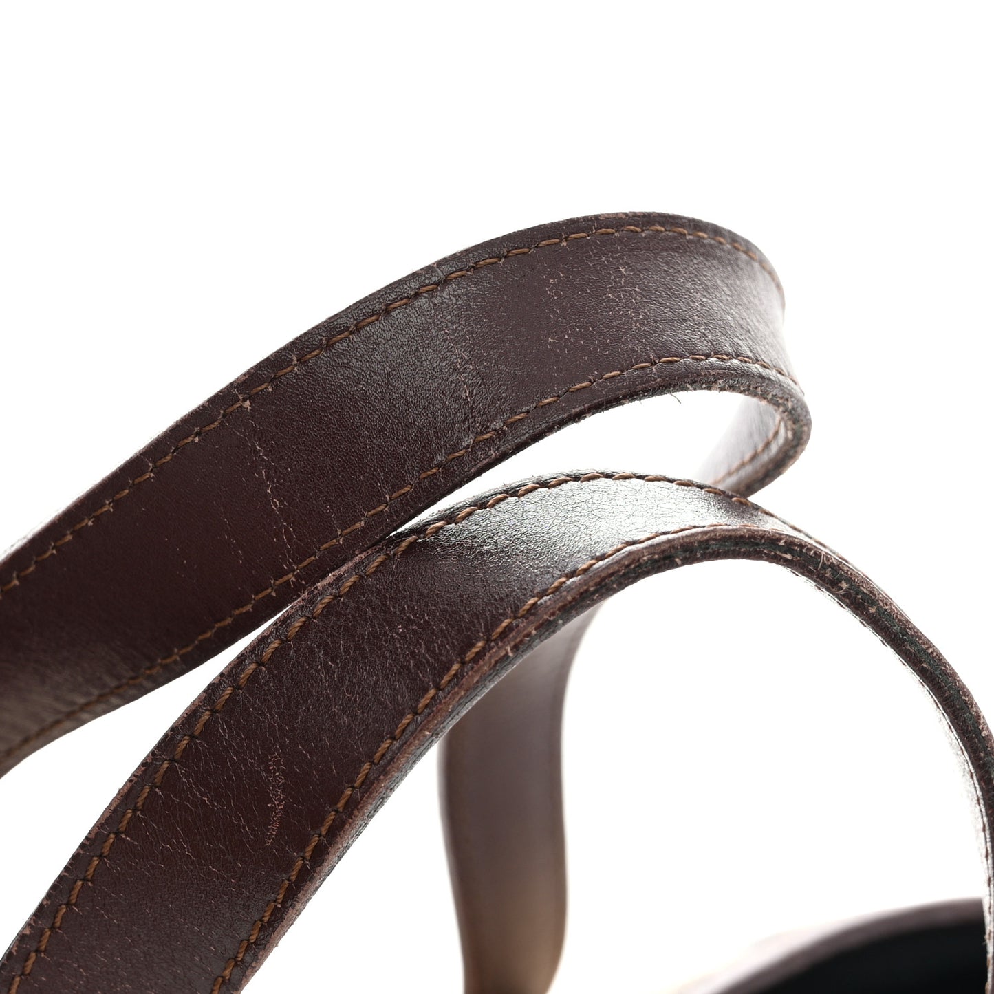 Haymarket Check Studded Tote Chocolate