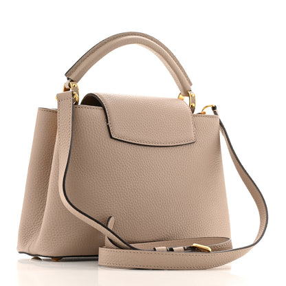 Louis Vuitton Taurillon Capucines BB Galet 3 of 11