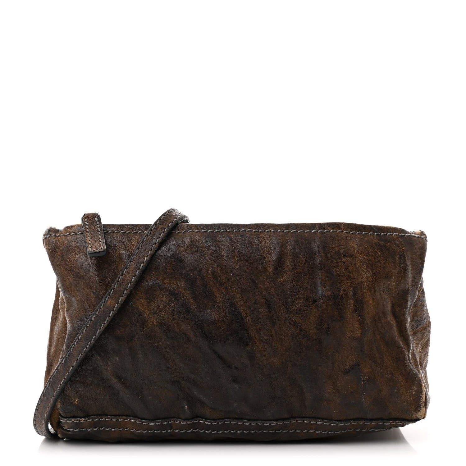 Givenchy Tumbled Sheepskin Mini Pandora Charcoal 1 of 13
