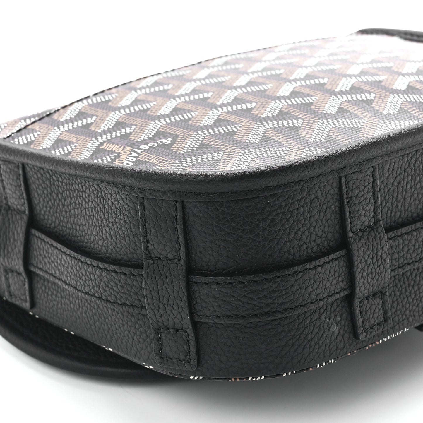 Goyardine Belvedere II PM Messenger Bag Black