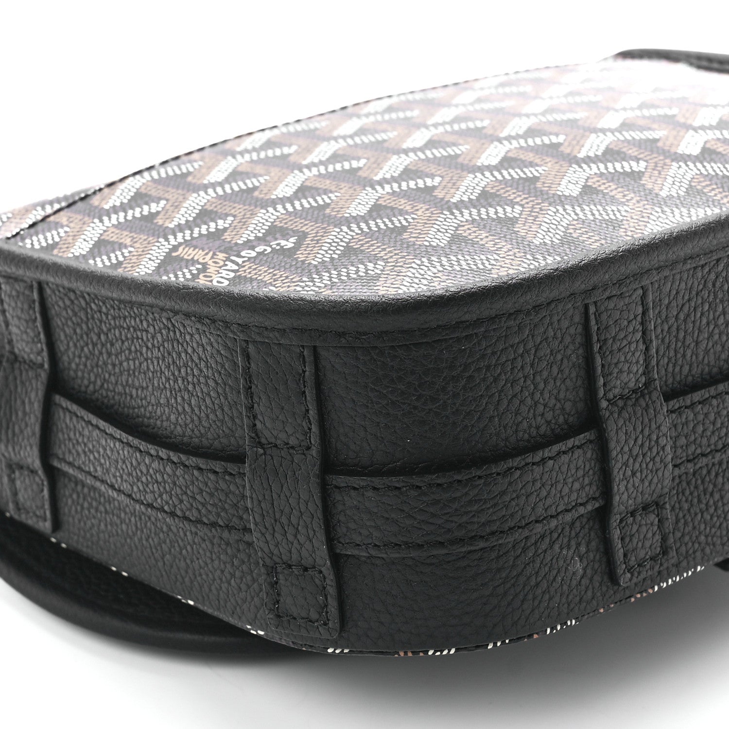 Goyard Goyardine Belvedere II PM Messenger Bag Black 9 of 10