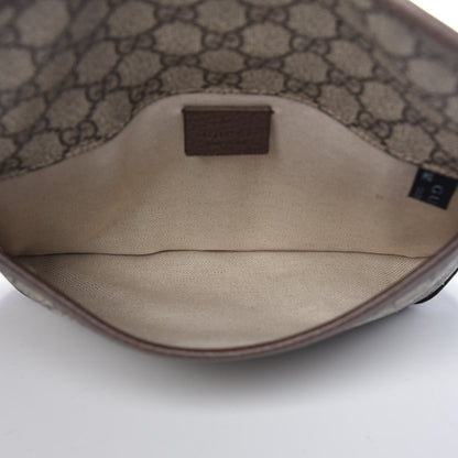 Gucci GG Supreme Monogram Neo Vintage Web Belt Bag Brown 7 of 9
