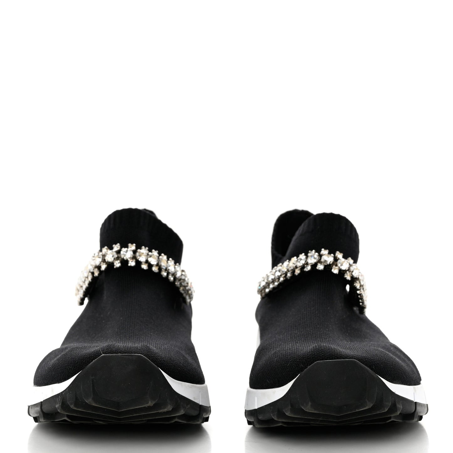 Knit Crystal Verona Sneaker 37 Black