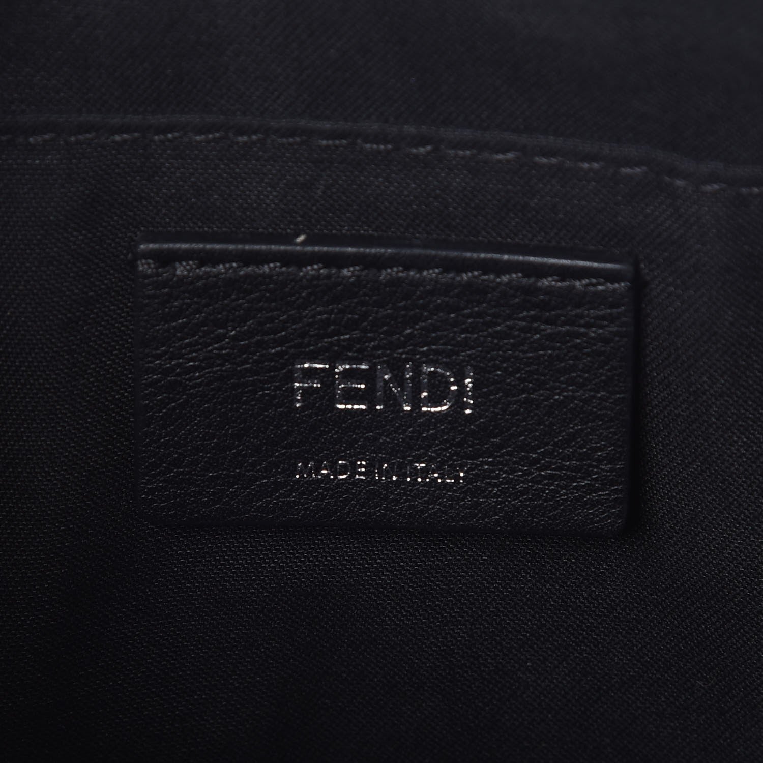 Fendi Vitello Dolce Mini By The Way Boston Bag Black 6 of 7