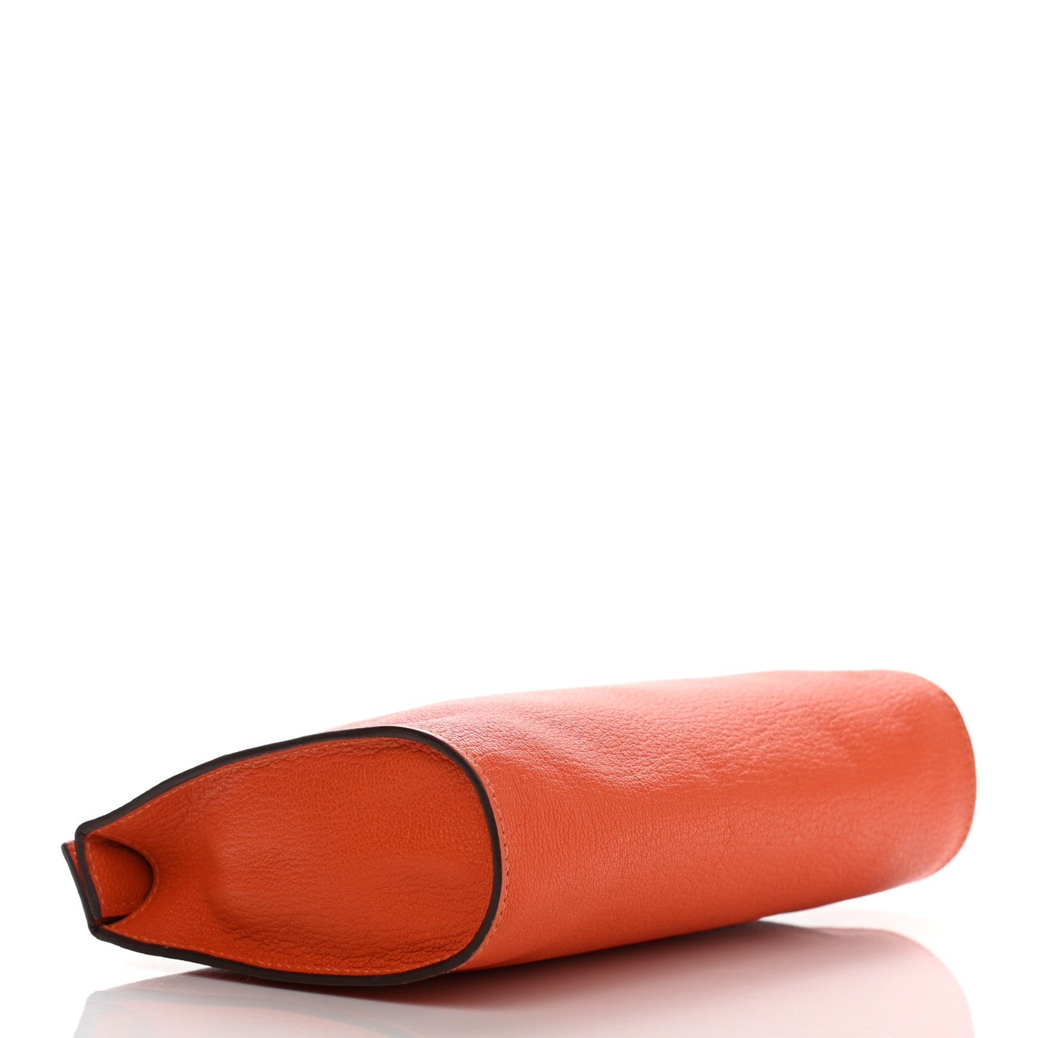 Hermes Chevre Mysore Karo GM Orange 4 of 12