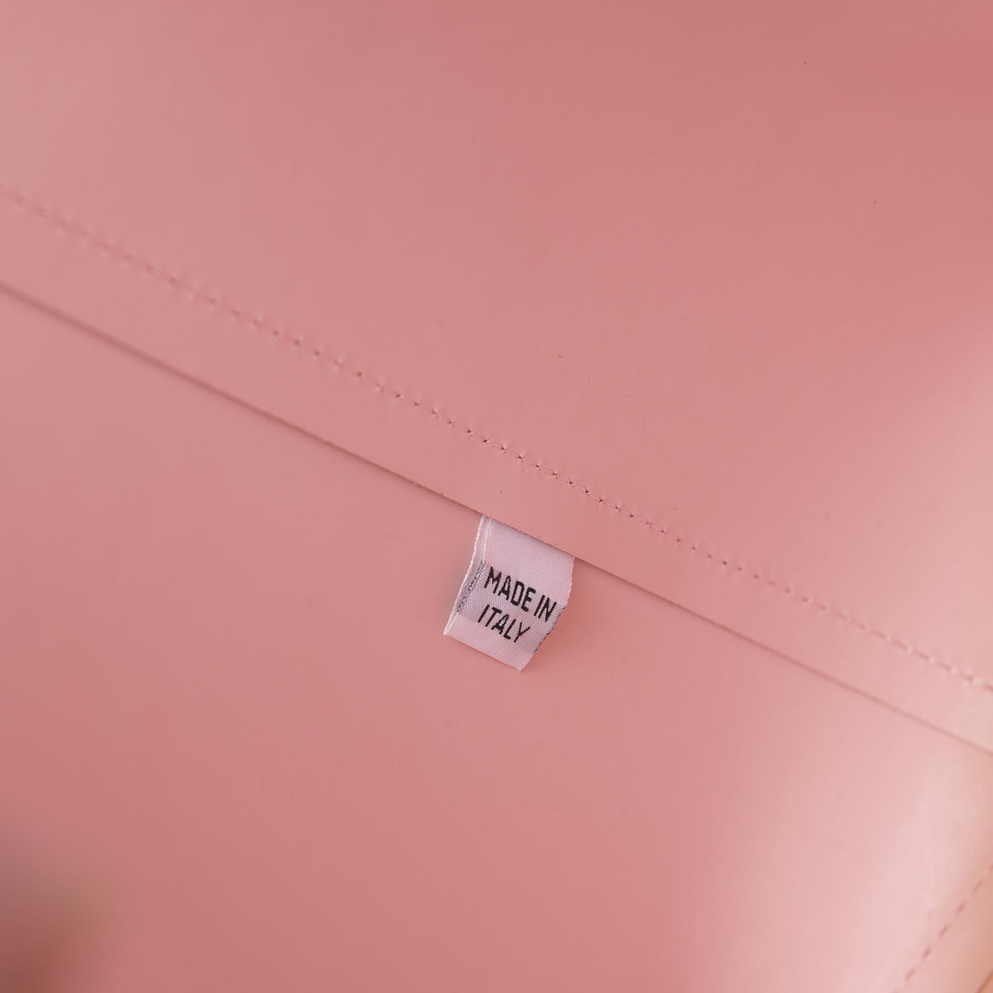 Calfskin Large Shopping Tote Cammello Rosa