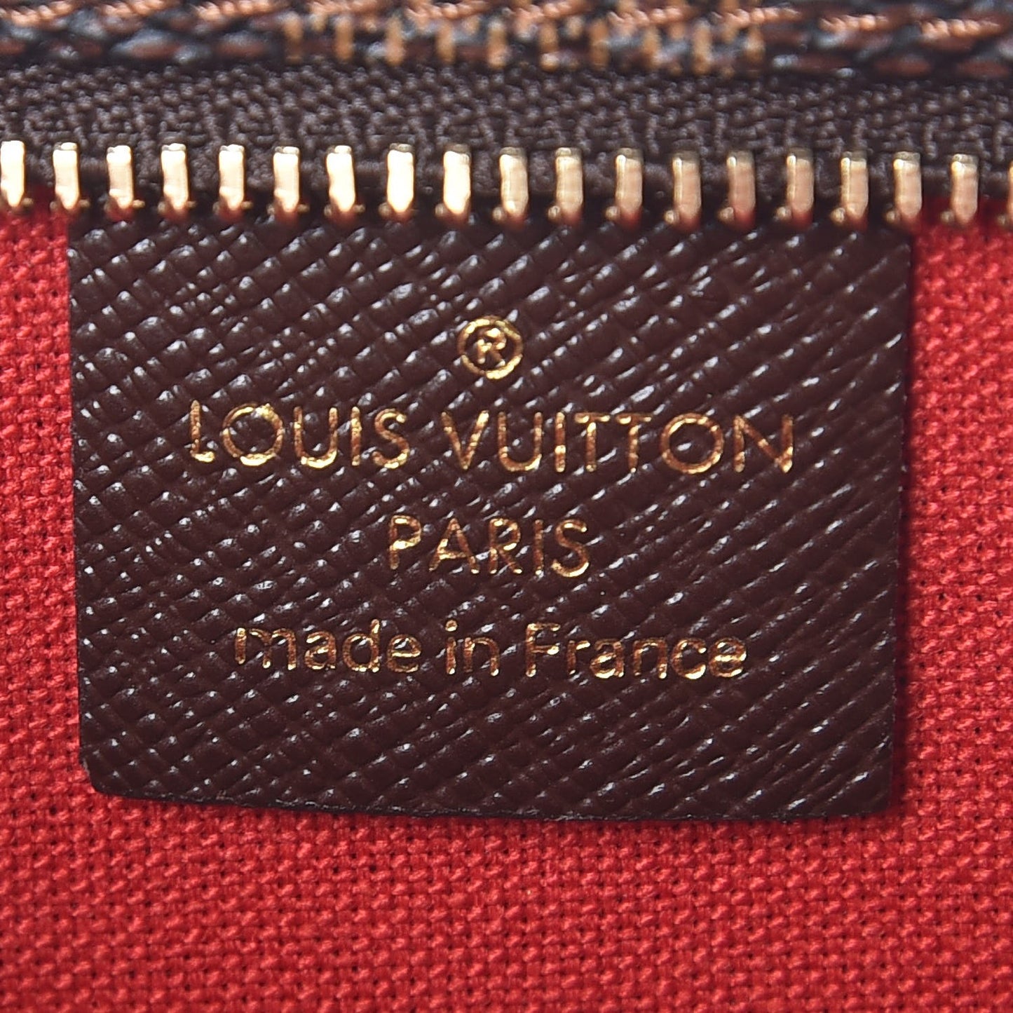 Damier Ebene Trousse Make Up Bag Pochette