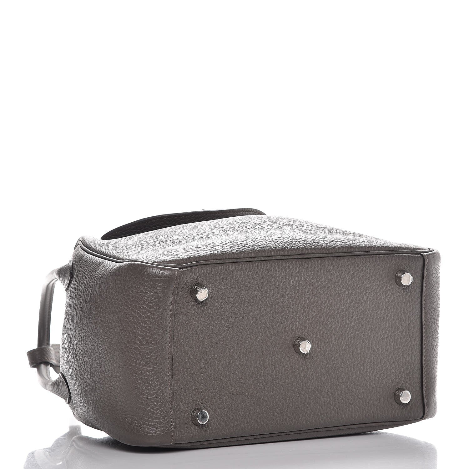 Hermes Taurillon Clemence Lindy 26 Etain 4 of 8