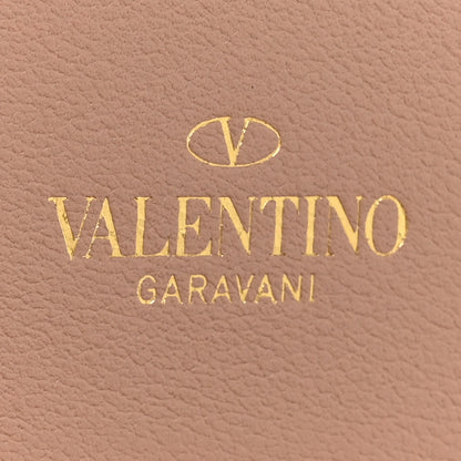 Valentino Garavani Calfskin Vlogo French Flap Wallet Rose Cannelle 7 of 13