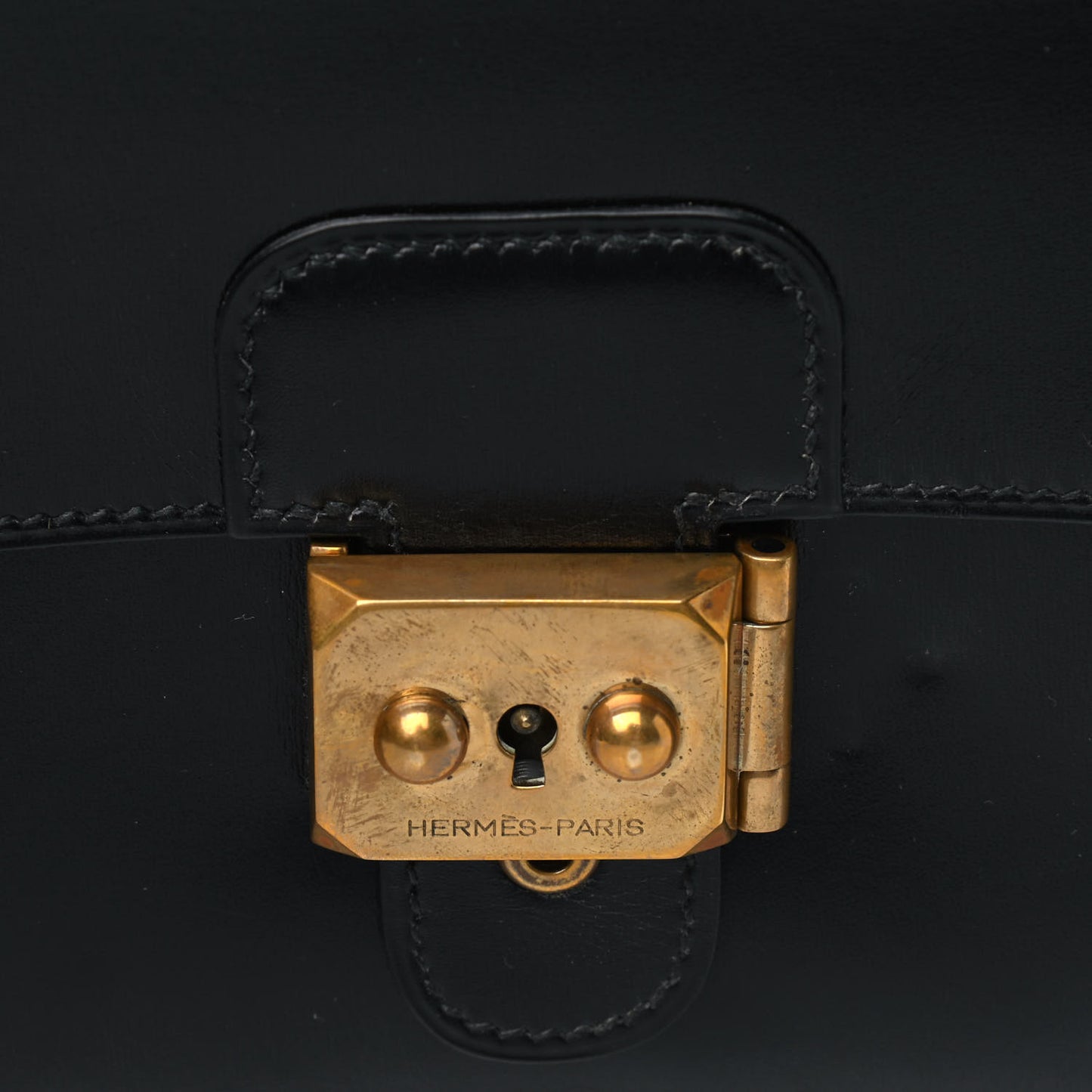 Box Jet Pochette Clutch Chocolate