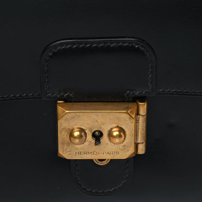 Hermes Box Jet Pochette Clutch Chocolate 5 of 10