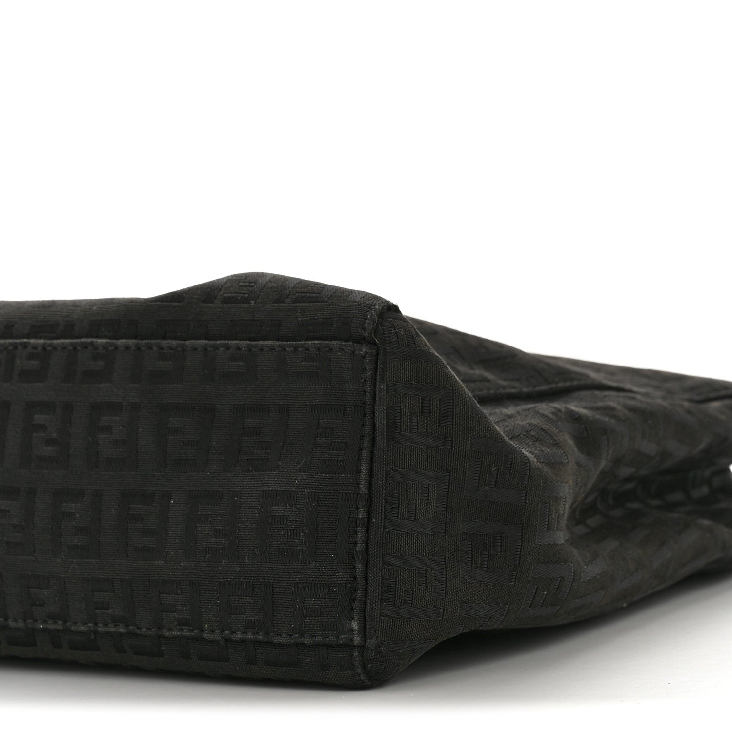 Fendi Zucchino Vitello Tote Black 10 of 14