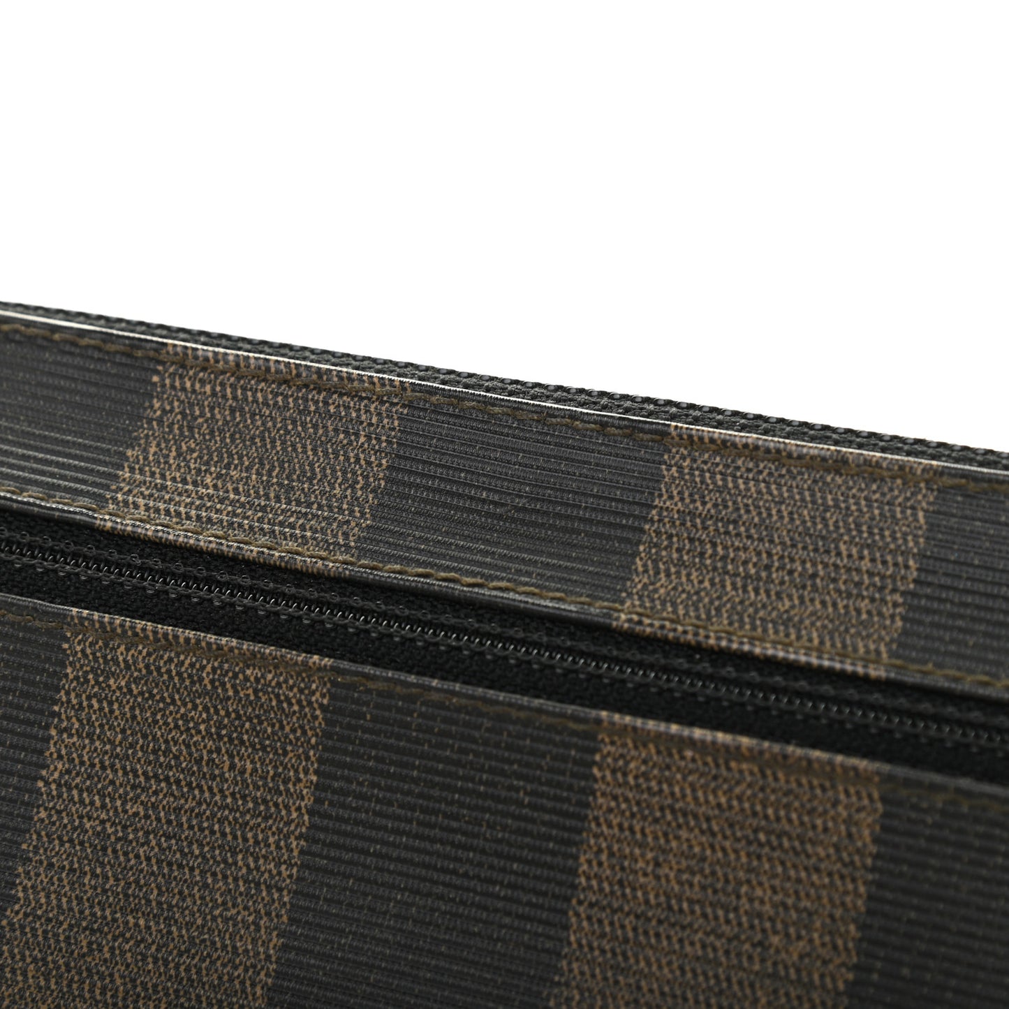 Pequin Zip Clutch Tobacco
