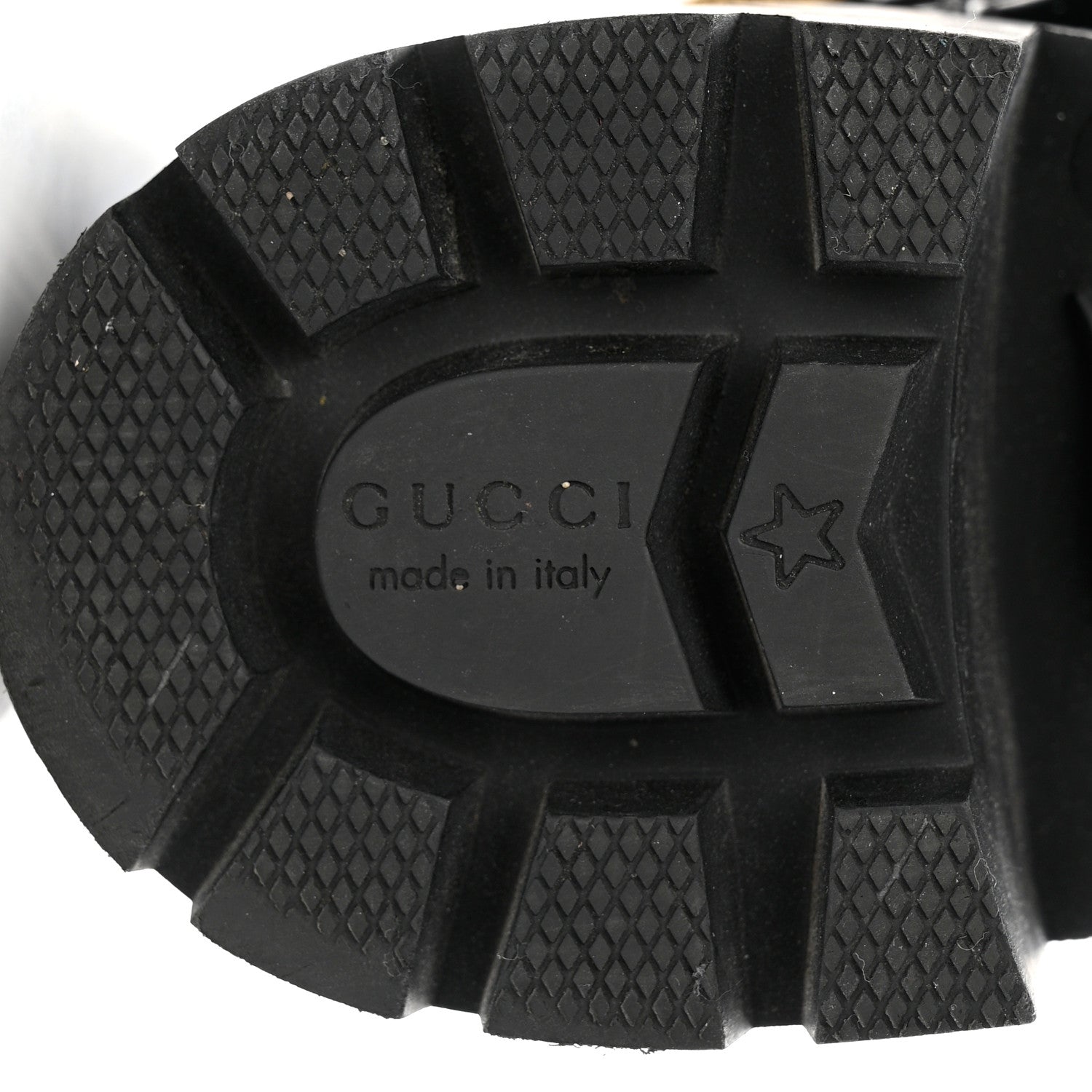 Gucci Calfskin Crystal GG Trip Chelsea Ankle Boots 38.5 Black 8 of 8