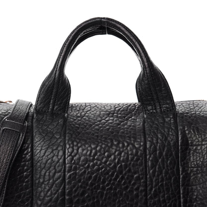 Alexander Wang Pebbled Lambskin Rocco Black Rose Gold Hardware 9 of 9
