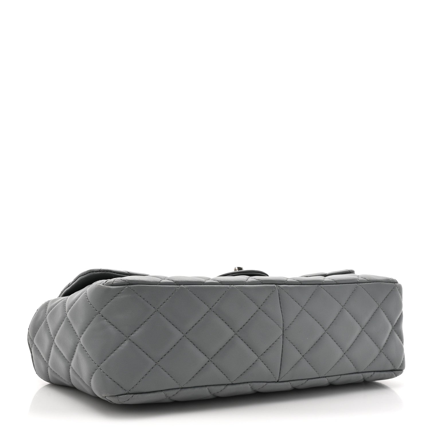 Chanel Lambskin Large Around Pockets Flap Dark Grey 4 of 15