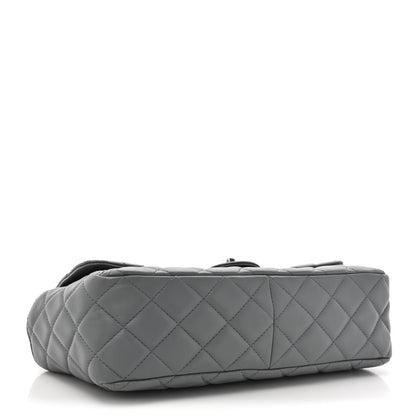 Chanel Lambskin Large Around Pockets Flap Dark Grey 4 of 15