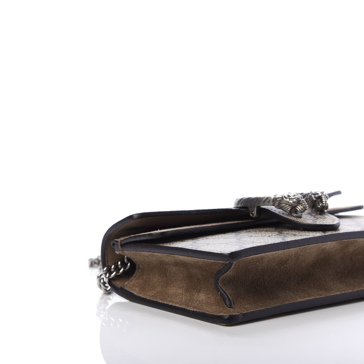 Gucci GG Supreme Monogram Super Mini Dionysus Shoulder Bag Taupe 6 of 11