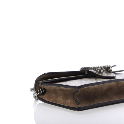 Gucci GG Supreme Monogram Super Mini Dionysus Shoulder Bag Taupe 6 of 11