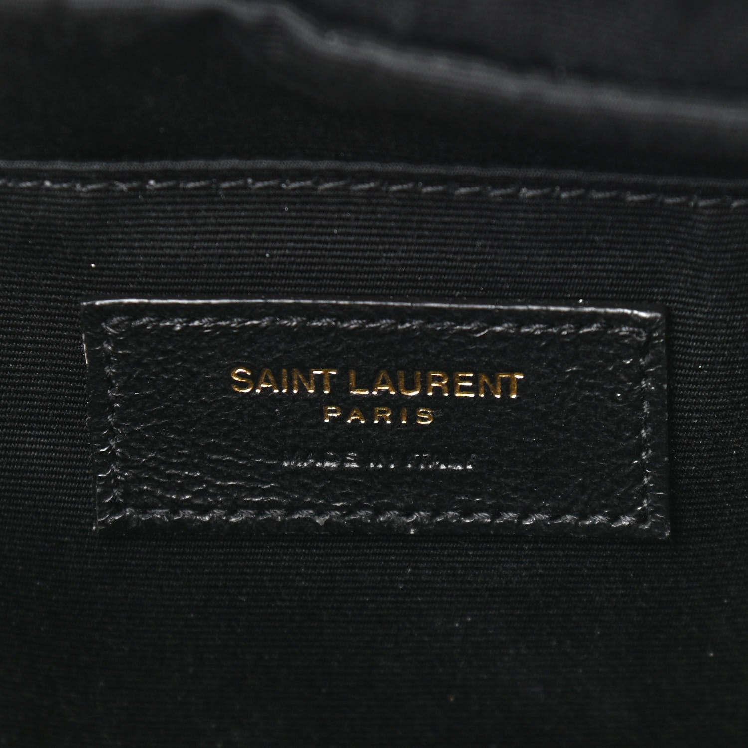 Saint Laurent Calfskin Matelasse Monogram Lou Camera Bag Dark Smog 6 of 11