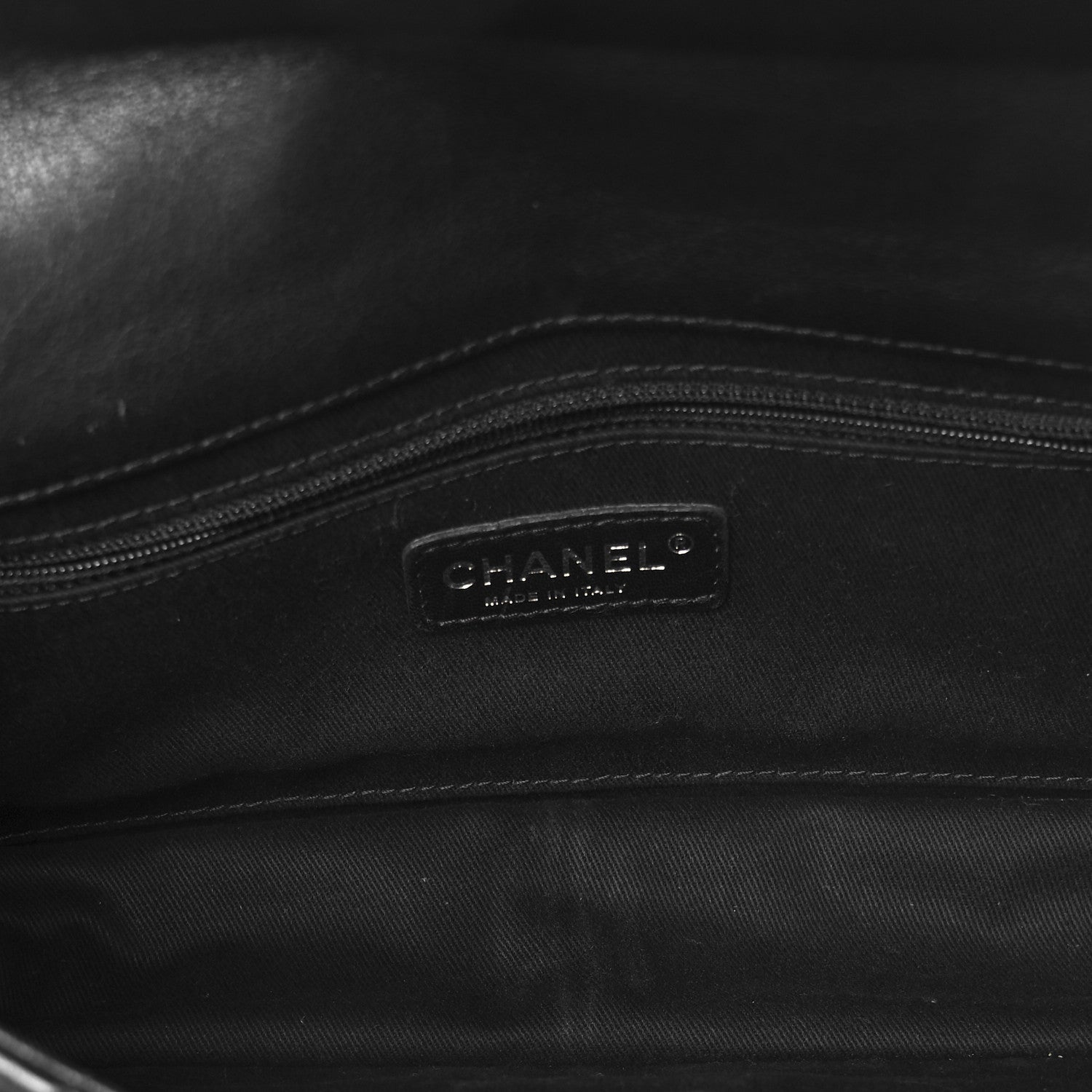 Chanel Washed Lambskin Jumbo Take Away Flap Black 6 of 11