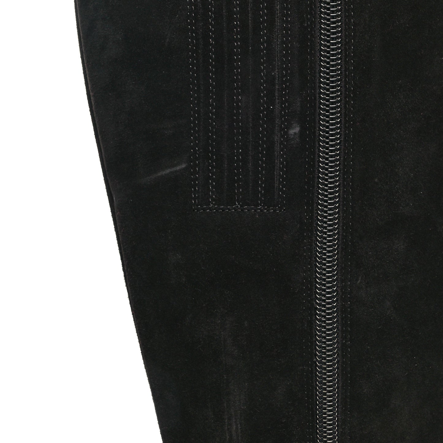 Veau Velours Eloise Botta 100 Knee Boots 38 Black