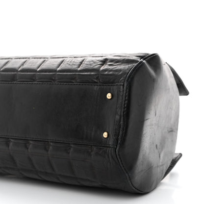 Chanel Lambskin Quilted Chocolate Bar Shoulder Bag Black 10 of 16