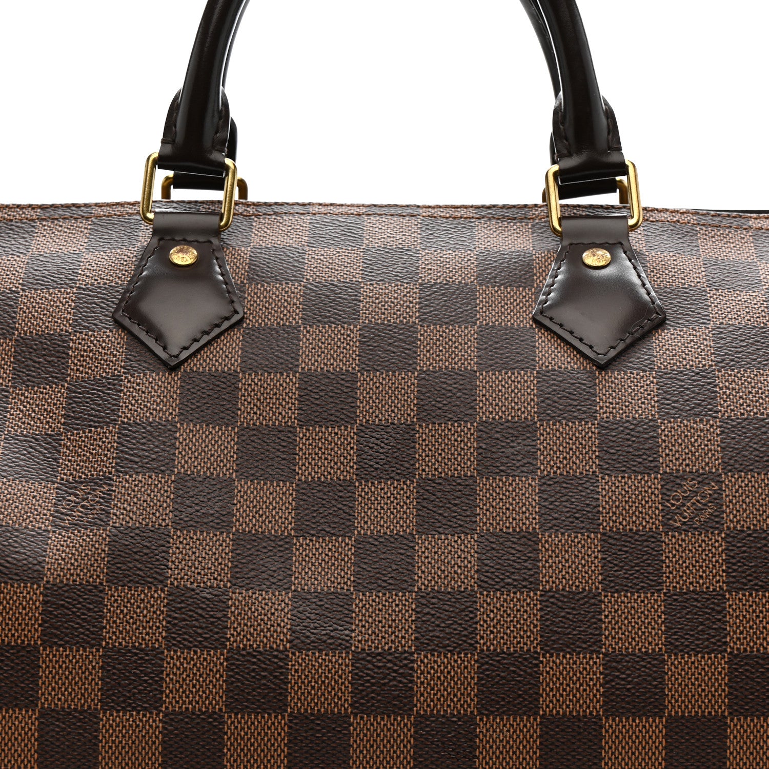Louis Vuitton Damier Ebene Speedy 35 8 of 10