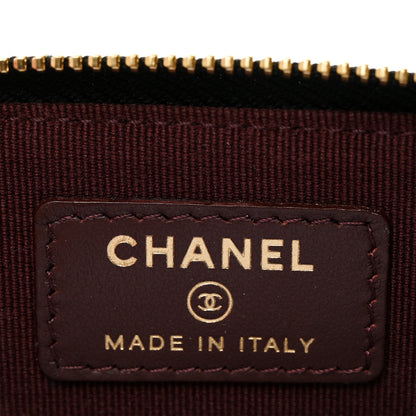 Chanel Caviar Quilted Zip Coin Purse Black 6 of 8