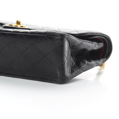 Chanel Lambskin Quilted Small Double Flap Black 11 of 19